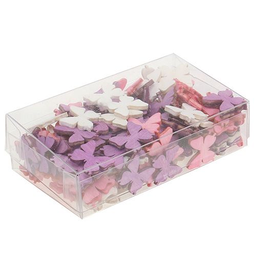 Floristik24 Butterflies for spreading Mix 2cm 144pcs