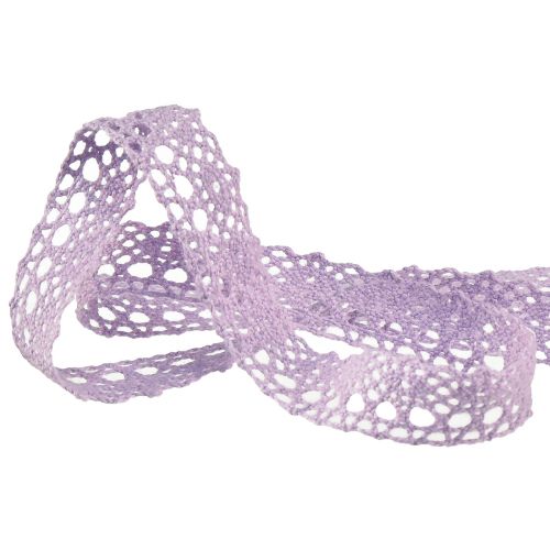 Product Decorative ribbon Flower decorative ribbon purple decorative ribbon W16mm L20m