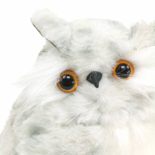 Product Snow owls white 15cm 2pcs