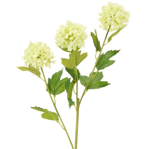 Artificial green snowball bush, 65cm, 2 pieces | Floristik24.co.uk