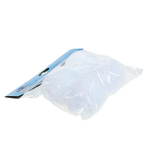 Floristik24 Snowball for hanging with mica Ø10cm 4pcs