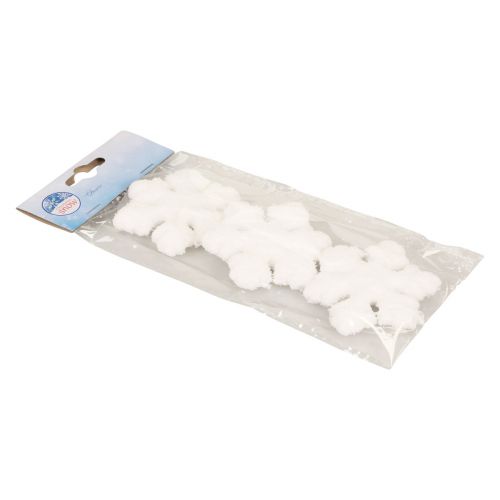 Product Snowflake decoration snow winter decoration for hanging Ø7cm