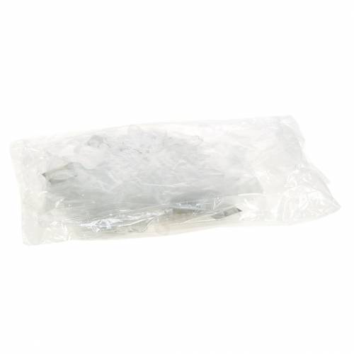 Floristik24 Snowflake to hang 14.5cm transparent, glitter 12pcs