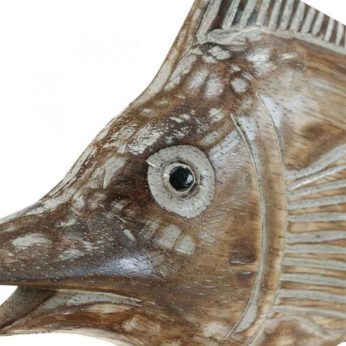 Floristik24 Swordfish Deco Fish Wood Maritime Deco L40×H24.5cm