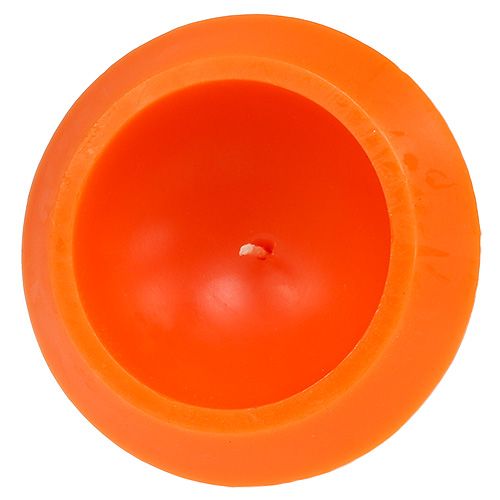 Floristik24 Floating candle in orange Ø16cm