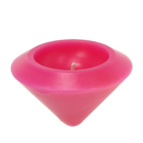 Floristik24 Floating candle in pink Ø13cm