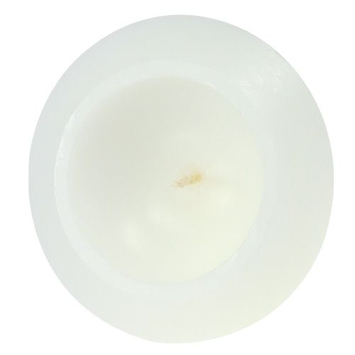 Floristik24 Floating candle in white Ø13cm