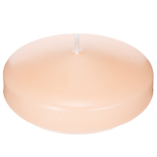 Floating candle, practical use in decorative ponds and water basins, 8cm, 8 pieces