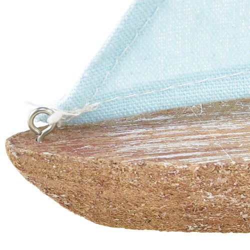 Floristik24 Vintage Sailboat Wooden Decoration Ship 12×3×15cm Assorted 2pcs