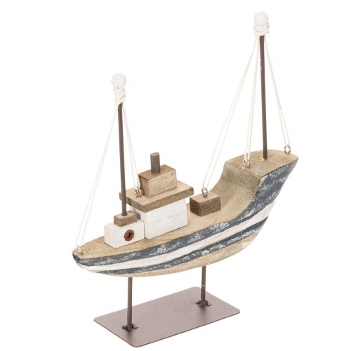 ProductName  
Wooden Decorative Ship with Stand – 20cm  

ProductDescription  
```html
<h2>Maritime Wooden Decorative Ship with Stand for Nautical Home Styling</h2>  

<p>Bring a touch of the seaside into your home with this charming wooden decorative shi | Floristik24.co.uk