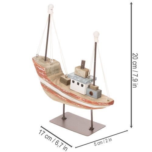 ProductName  
Decorative Wooden Boat Model for Windowsill 20cm  

ProductDescription  
<div>  
<h2>Charming Wooden Boat Model for Decorative Accents</h2>  
<p>This delightful wooden boat model is a versatile decorative piece perfect for adding a nautical  | Floristik24.co.uk