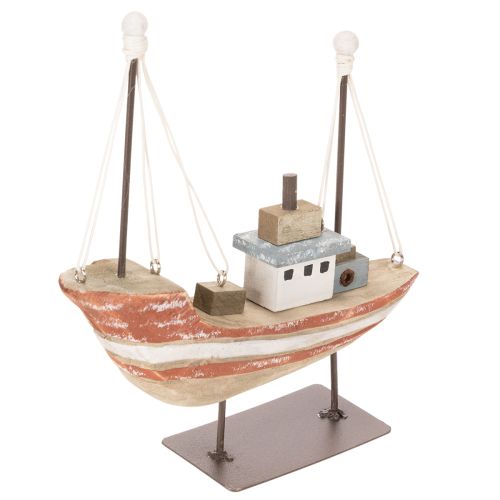 ProductName  
Decorative Wooden Boat Model for Windowsill 20cm  

ProductDescription  
<div>  
<h2>Charming Wooden Boat Model for Decorative Accents</h2>  
<p>This delightful wooden boat model is a versatile decorative piece perfect for adding a nautical  | Floristik24.co.uk