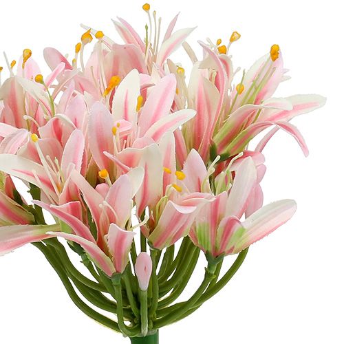 Floristik24 Silk flower agapanthus pink 80cm