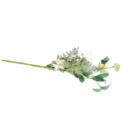 Floristik24 Bunch of silk flowers, summer decoration, chrysanthemums and globe thistle, artificial flowers L50cm