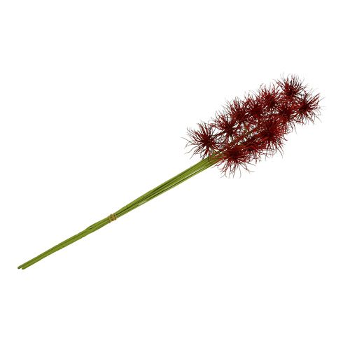Floristik24 Silk flowers Xanthium Bordeaux 64cm 4pcs