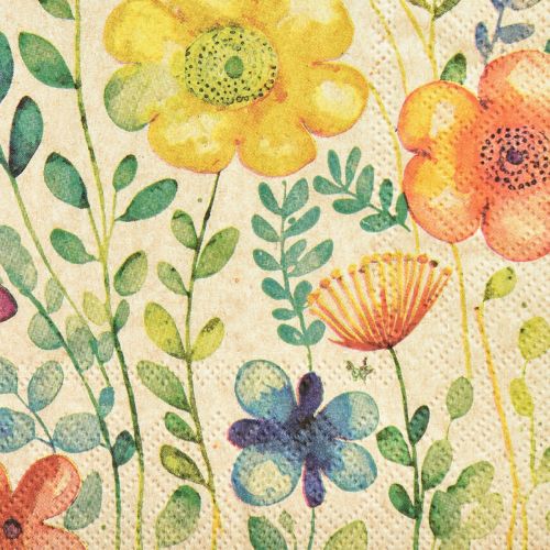 Floristik24 Napkins Spring Butterfly Flowers 33x33cm 20 pcs