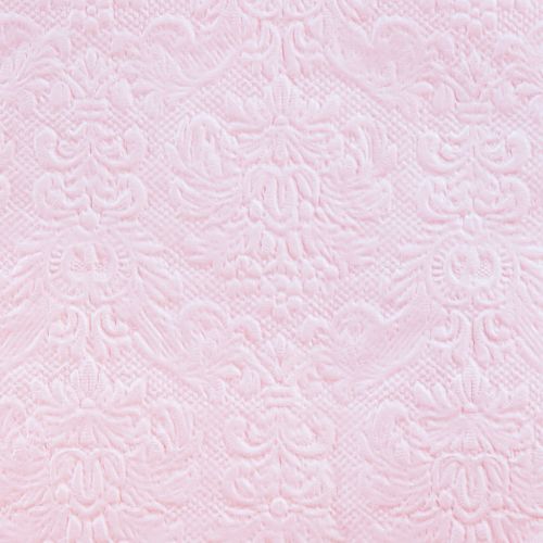 Product Napkins Pink Spring Ornaments Embossed 33x33cm 15 pcs