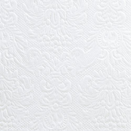 Product Napkins White Table Decoration Embossed Pattern 33x33cm 15pcs