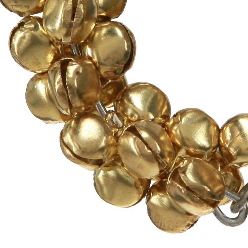 Floristik24 Napkin Rings Gold Bells made of Metal Ø5cm 8 pcs