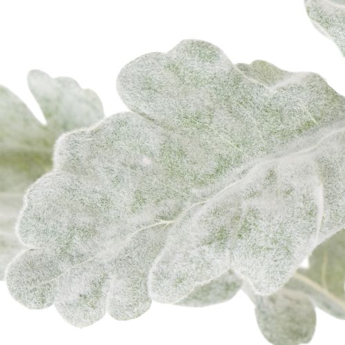Artificial Senecio branch (ragwort), intricately crafted, 45cm, 3 pieces | Floristik24.co.uk