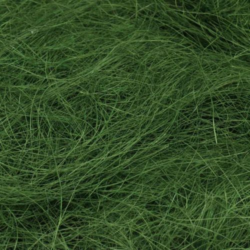 Product Sisal moss green natural fiber for decorating 300g