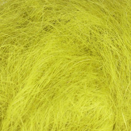 Product Sisal light green natural fiber for crafts 300g
