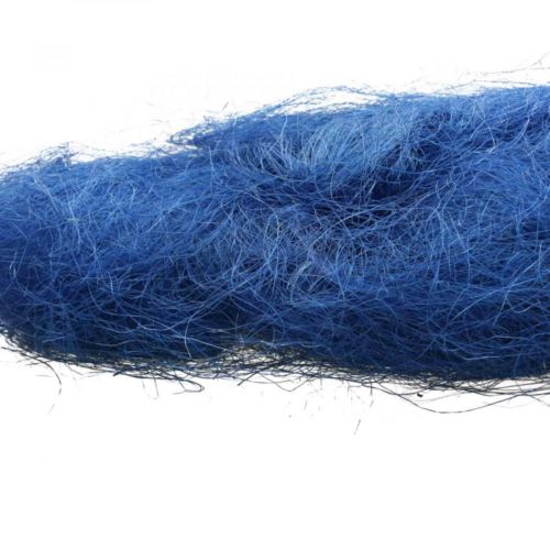 Floristik24 Sisal batting blue, natural fibers 300g