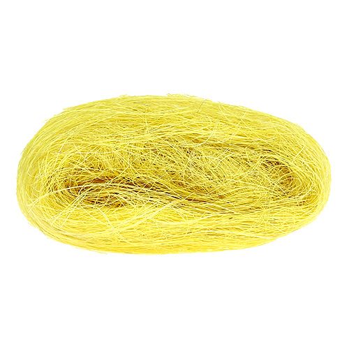 Floristik24 Sisal yellow 50g