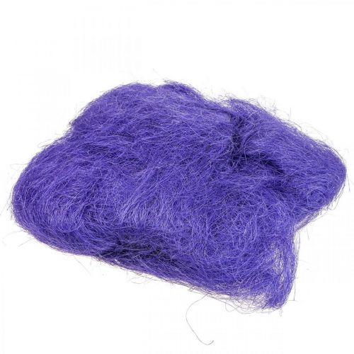 Product Sisal grass for crafting, craft material natural material light purple 300g