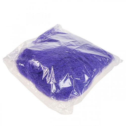 Product Sisal grass for crafting, craft material natural material light purple 300g
