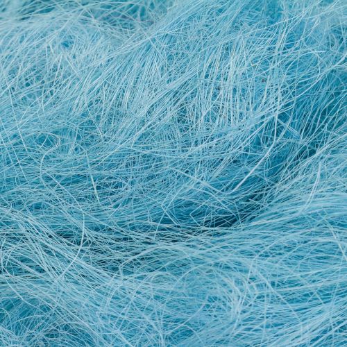 Product Sisal grass for crafts, craft material natural material turquoise 300g