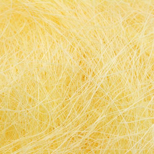 Product Sisal grass for crafts, craft material natural material yellow 300g