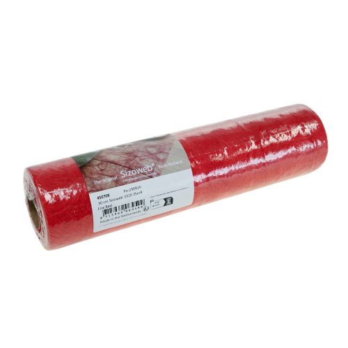 Product Deco fleece table runner Sizoweb Red 30cm 25m