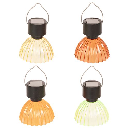 Solar Lamp Stylish Hanging Light for Exquisite Outdoor Area Terrace Garden 14cm 4pcs