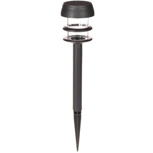 Solar garden lights with ground spike, outdoor lamps for garden paths, 35cm, 6 pieces