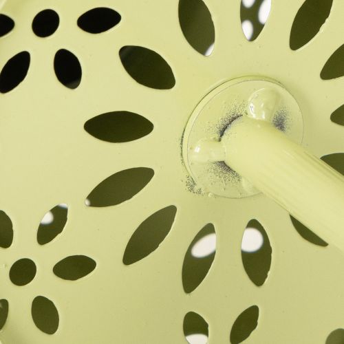 Product Solar LED table lamp with floral design, atmospheric outdoor lighting, 28cm