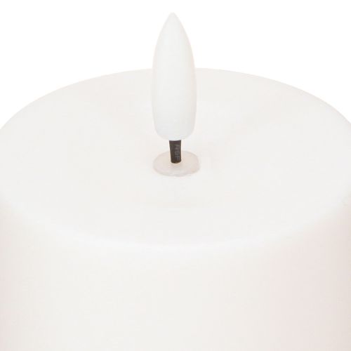 Product Solar Candle LED Candle with Timer White Warm White Ø7cm H12.5cm