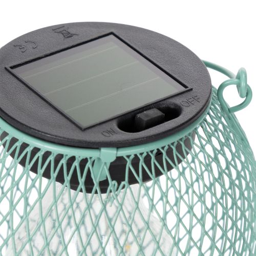 Product Solar lantern, decorative LED lighting, energy-saving, ideal for outdoor use, 12cm