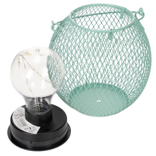 Product Solar lantern, decorative LED lighting, energy-saving, ideal for outdoor use, 12cm