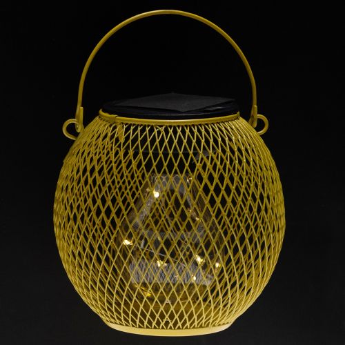Product Solar lantern for garden and terrace in a modern design made of metal, 12cm