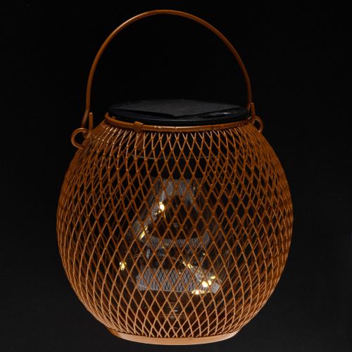 Product Solar lantern LED for atmospheric garden lighting in an attractive metal design, 12cm