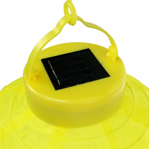Product Lampion LED with solar 20cm yellow