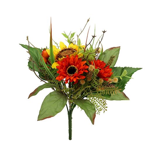 Floristik24 Bouquet of sunflowers yellow 24cm