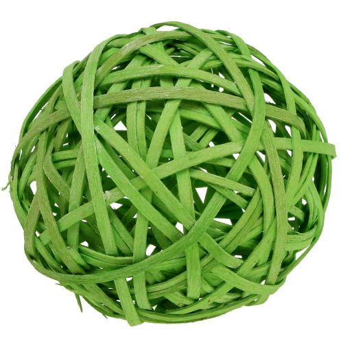 Floristik24 Chipball Light Green Ø8cm 4 pcs