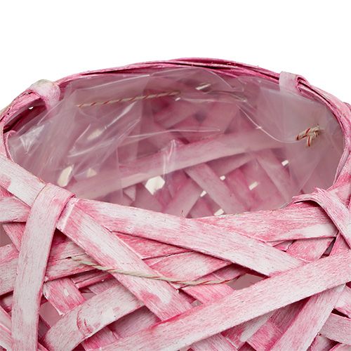 Product Chip basket round Ø15cm H14cm Pink