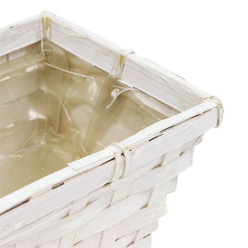 Product Chip basket set square whitened 20cm x 11cm 8 pcs