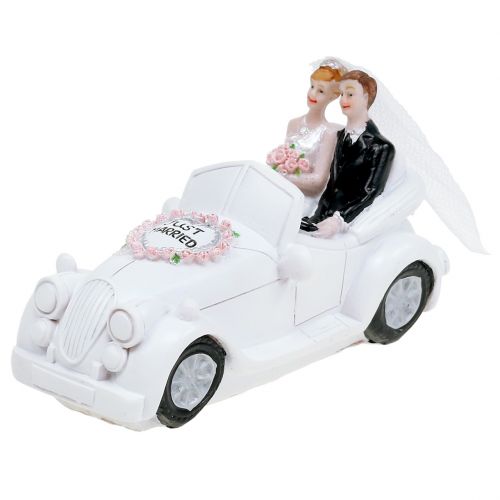 Floristik24 Money box wedding car 14.5cm