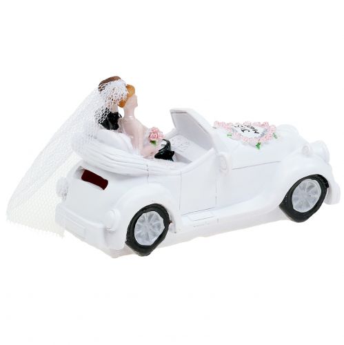 Floristik24 Money box wedding car 14.5cm