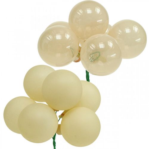 Product Mini Christmas Balls Cream Mix Matt/Glossy Ø40mm 32 pcs