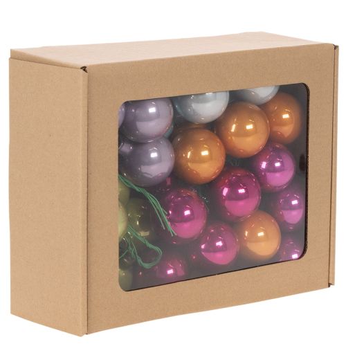 Mini Glass Christmas Baubles